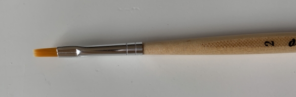 Flachpinsel Gr. 2, daVinci (304-2)