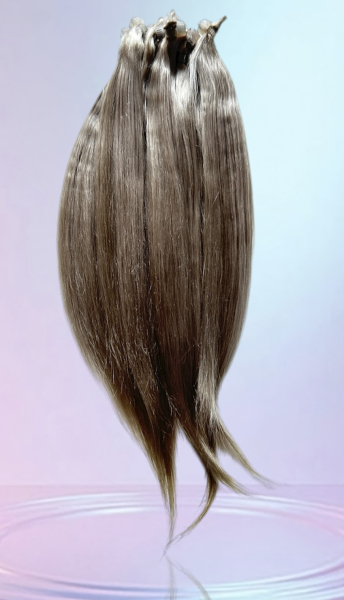 Premium-Alpaka, aschblond, gefärbt